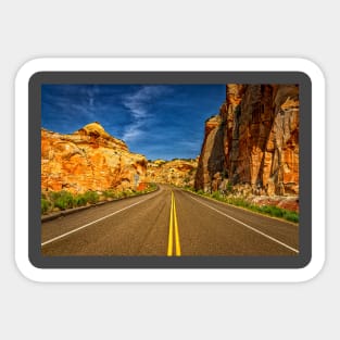 Utah Route State 12 Scenic Drive Sticker